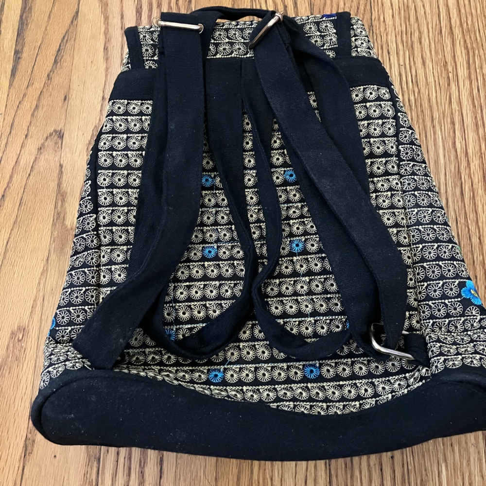 Embroidered Mini Backpack - image 2